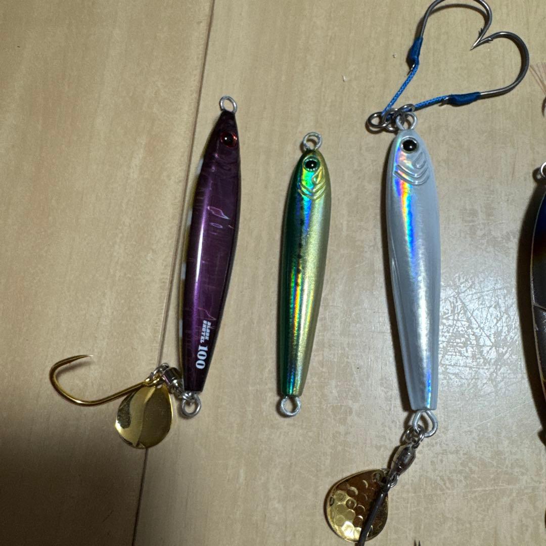 ジギング　TG メタルジグ 8個セット LJ SLJ