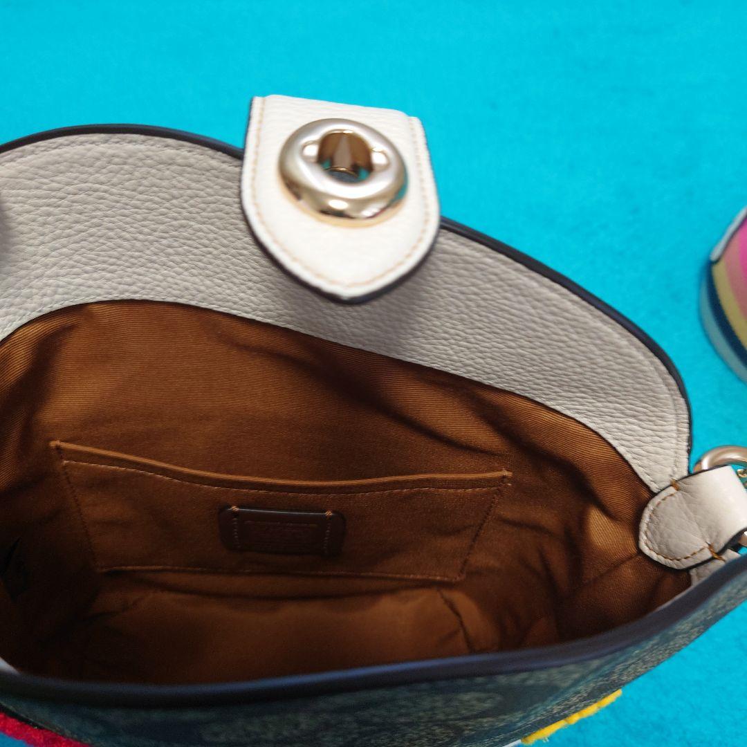 コーチショルダーバック　COACH×PEANUTS