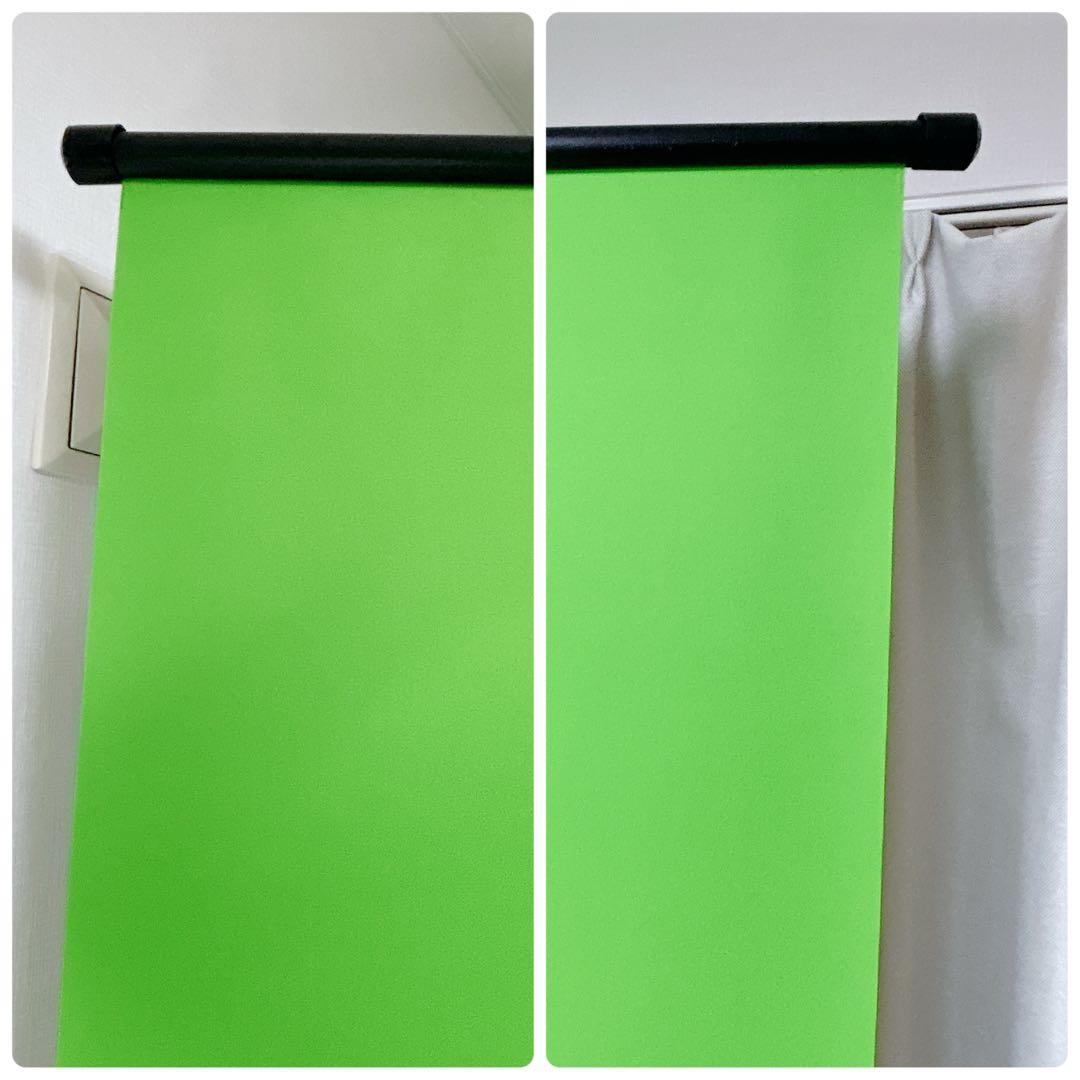 WASJOYE 背景布 クロマキー 撮影用 グリーンバック 自立型 スクリーン