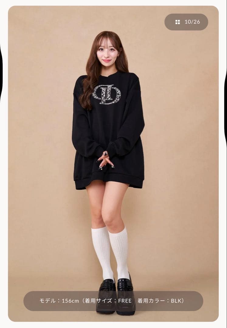 【ゆあ】Darich DDビジュープルオーバー ブラック