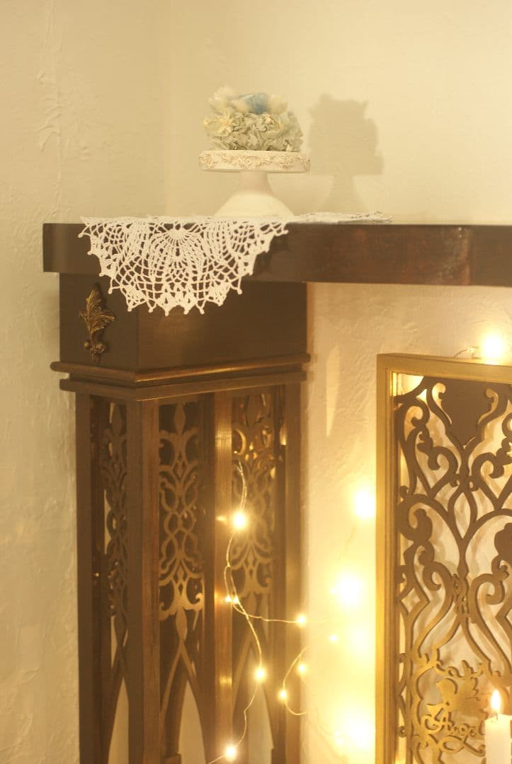 ムニュムニュ マントルピース ダークブラウン