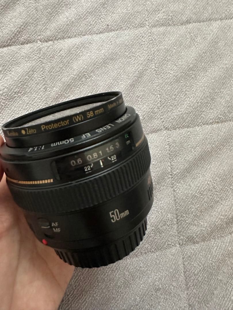 Canon 50mm 単焦点レンズ