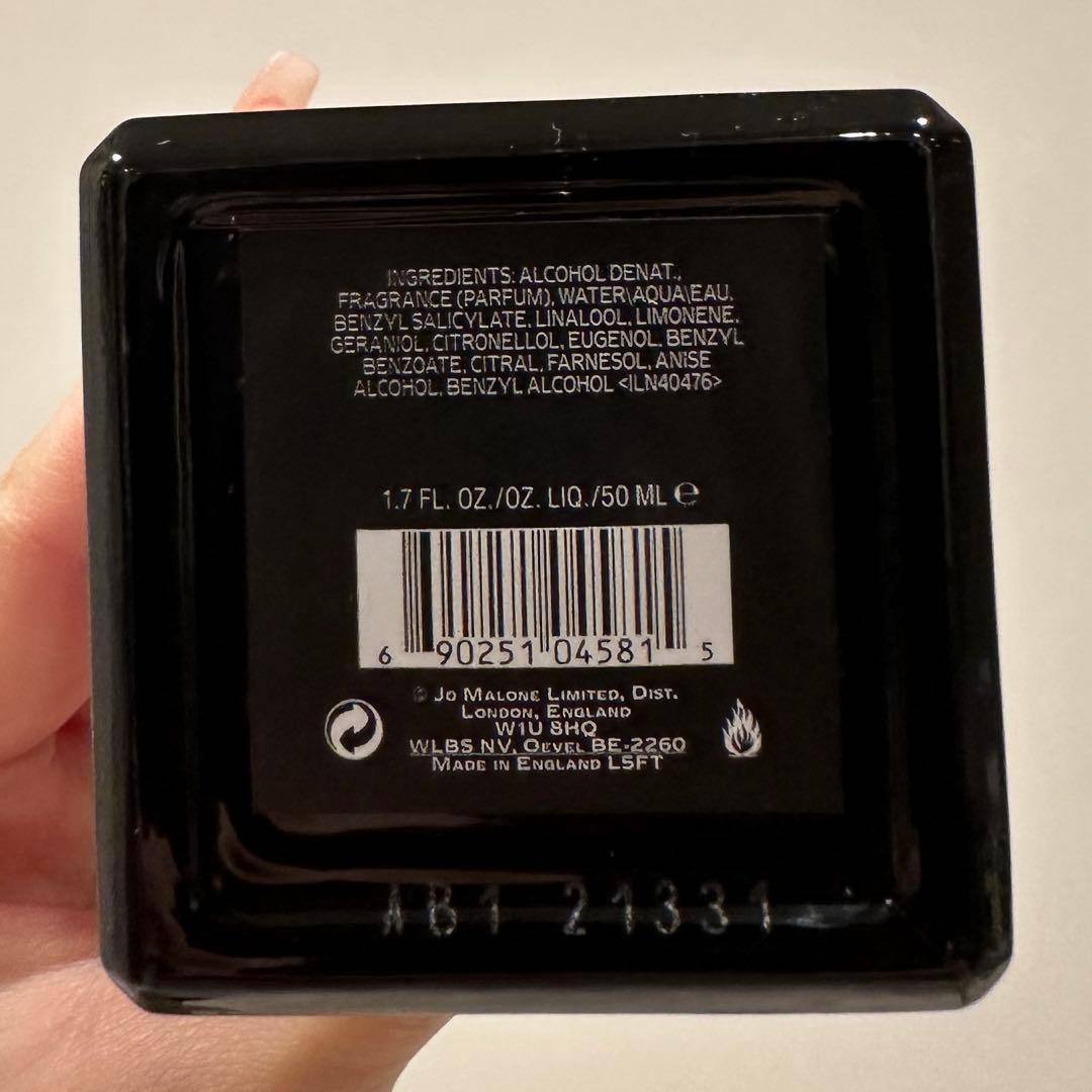 【半額】Jo Malone Tuberose Angelica コロン　50ml