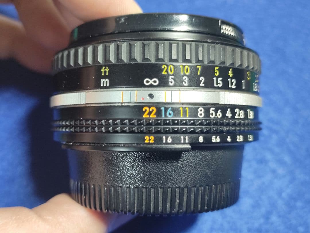【美品】NIKON NIKKOR 50mm F1.8 Ai-s パンケーキレンズ