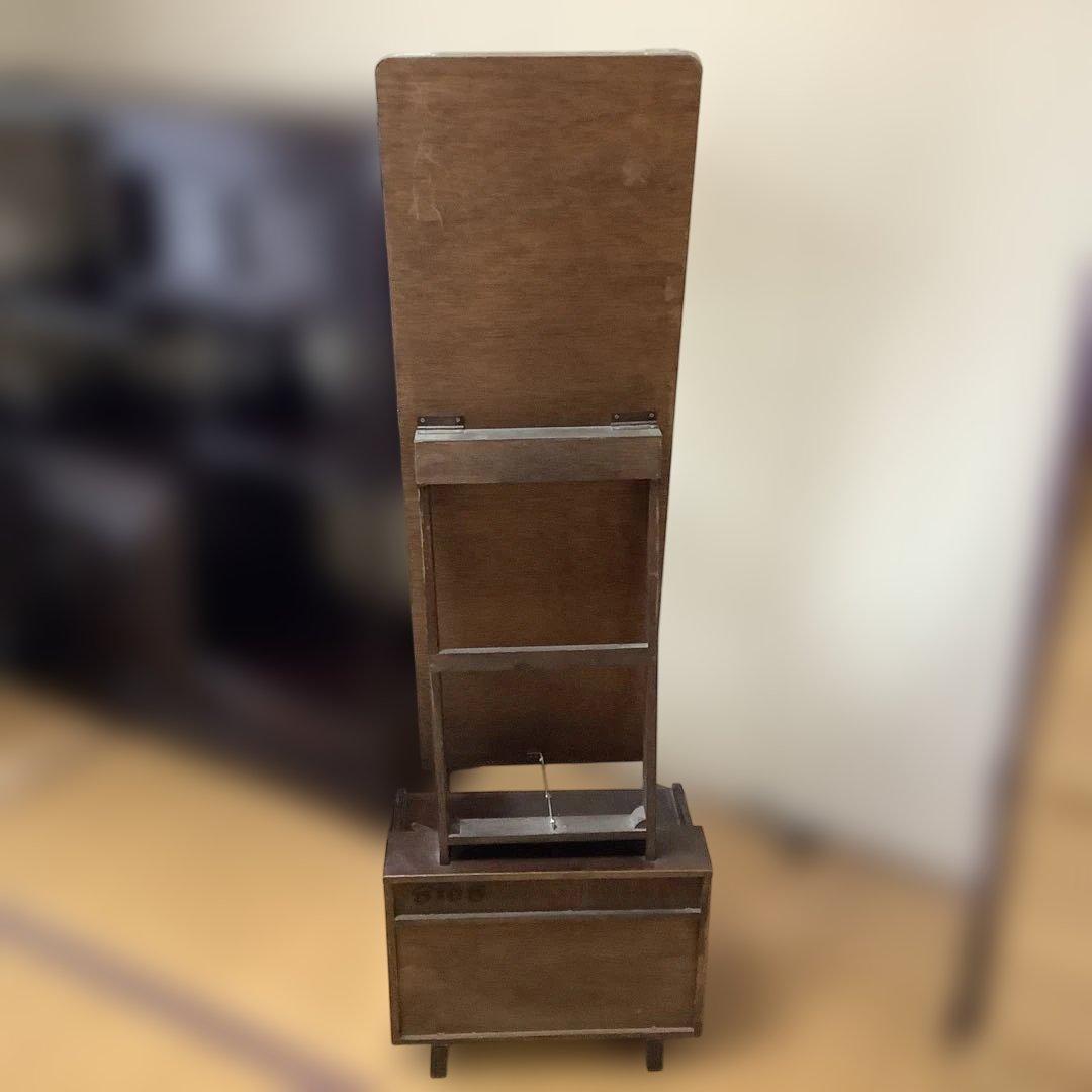 昭和レトロ　姿見　全身鏡　鏡台　鏡　ミラー　木製　和モダン　ドレッサー　引き出し