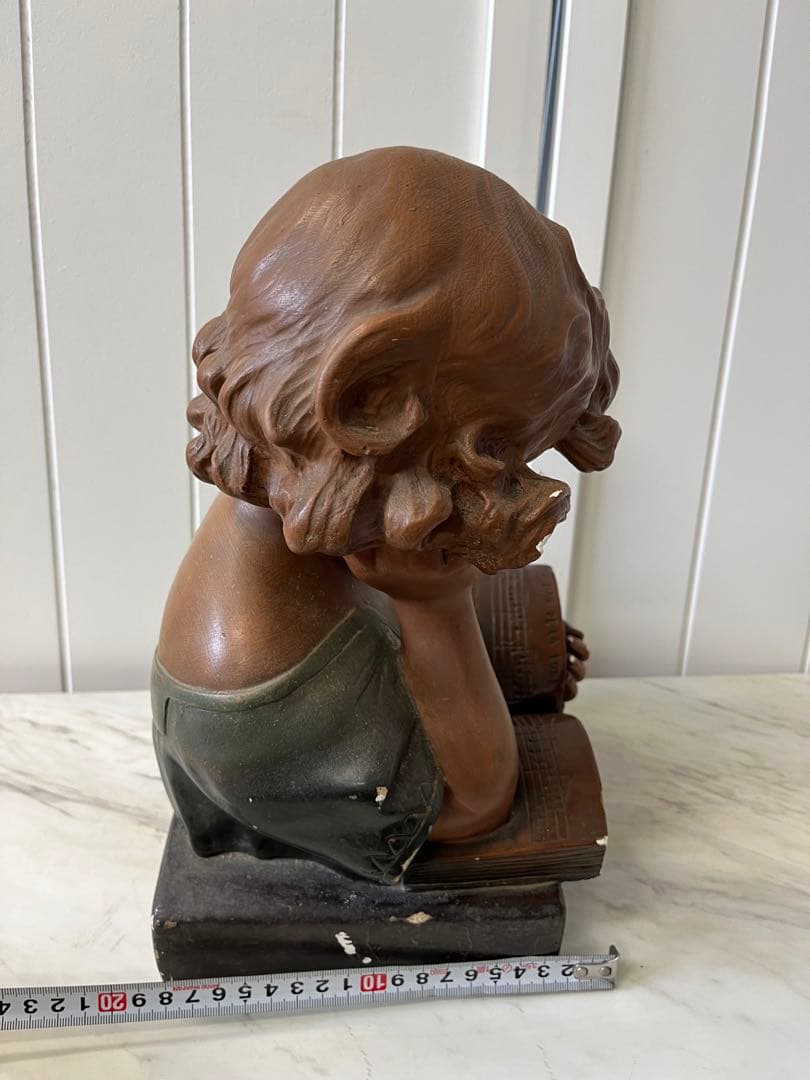 フランス　本を読む少女　アンティーク　置物　オブジェ　ビンテージ　骨董コレクター