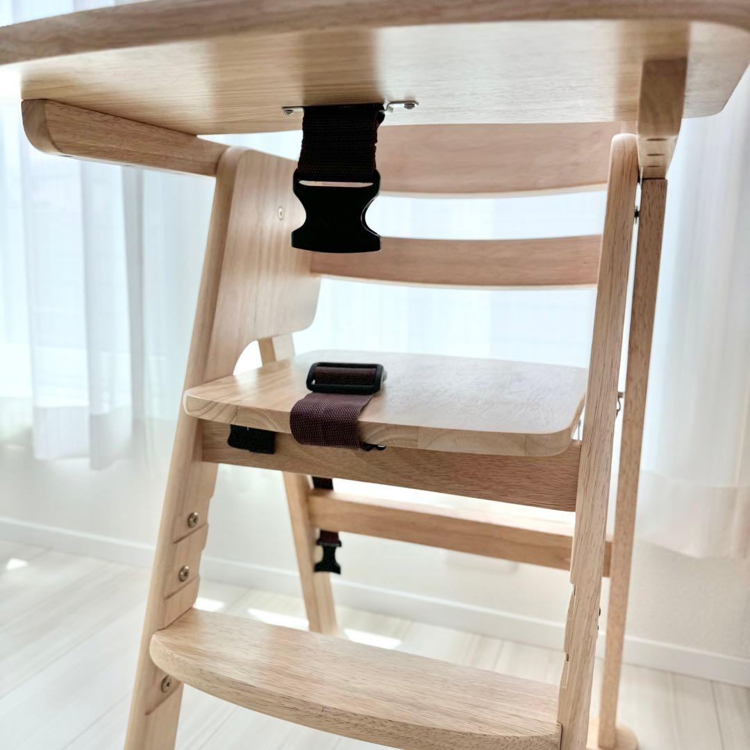 【直接引渡し限定】KATOJI カトージ ハイチェア ナチュラル ベビーチェア