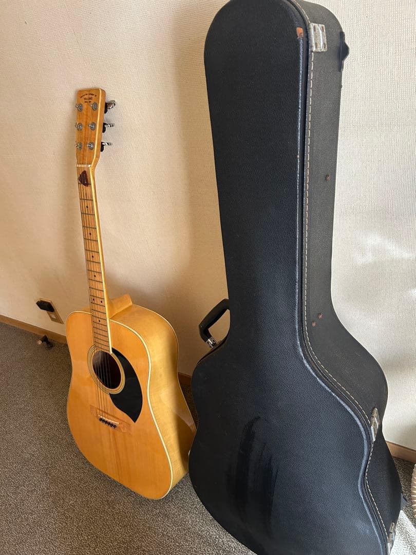 希少レア　ＹＡＭＡＫＩ1954 W300 アコギ　ヤイリハードギターケース付