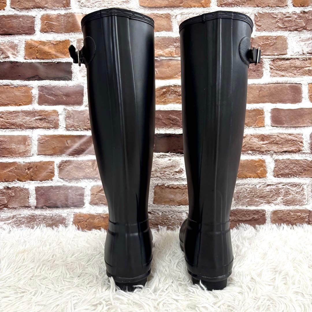 ✨極美品✨HUNTER レインブーツ UK6 ハンター 長靴 ロング
