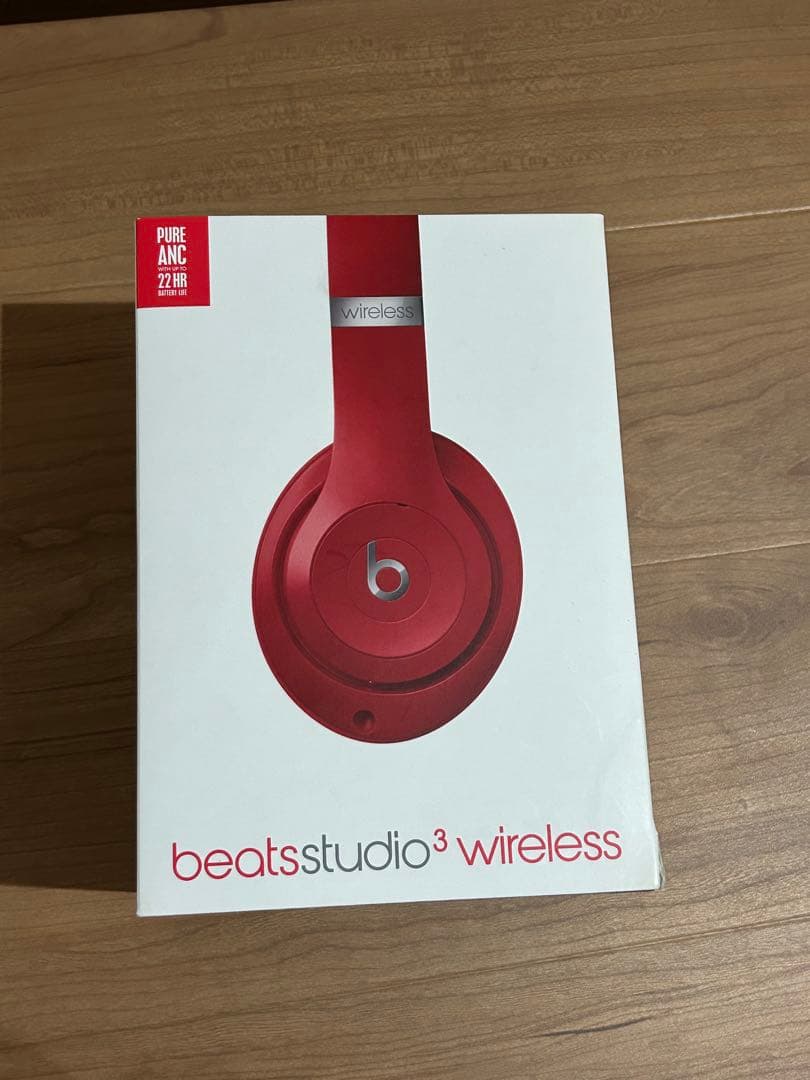 Beats Studio3 ビーツ 赤 レッド ヘッドホン