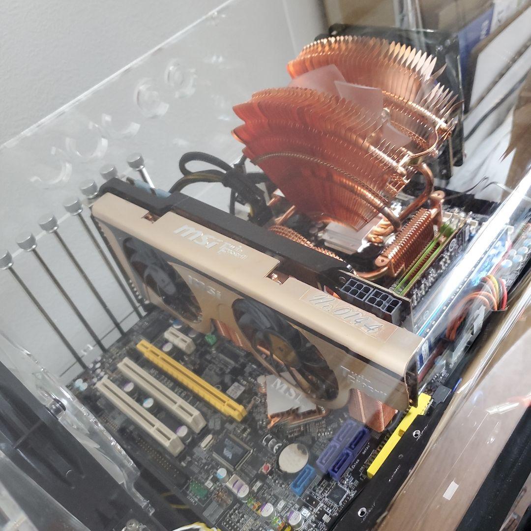 JURESケース　自作ほぼ組み立て済みパソコン