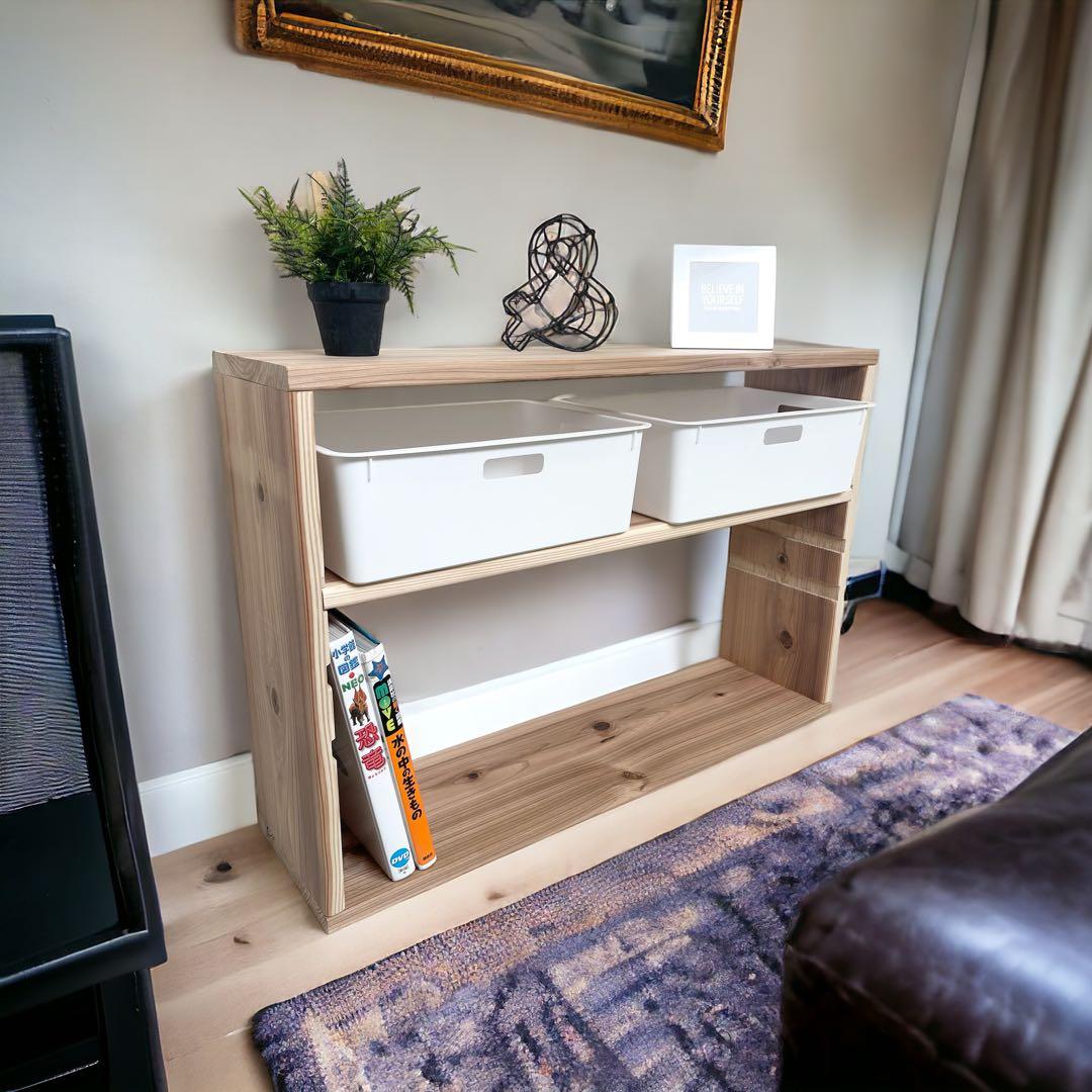 オープンシェルフ　おしゃれ収納　マガジンラック　ブックシェルフ　壁面収納　絵本棚