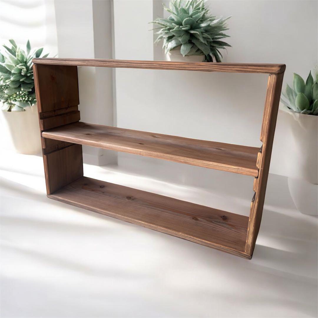 オープンシェルフ　おしゃれ収納　マガジンラック　ブックシェルフ　壁面収納　絵本棚