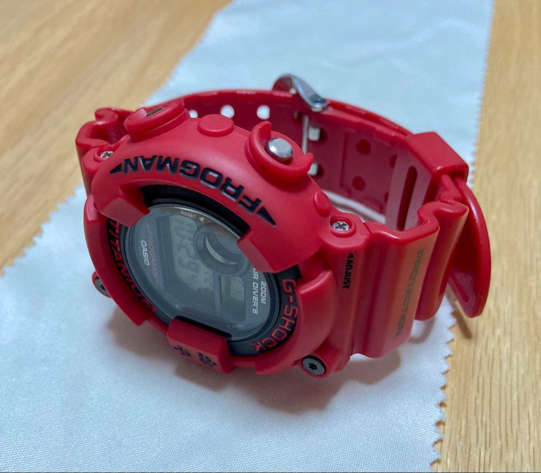 【ニャンハナ‼️】美品G-SHOCK フロッグマン DW-8200F-4JR