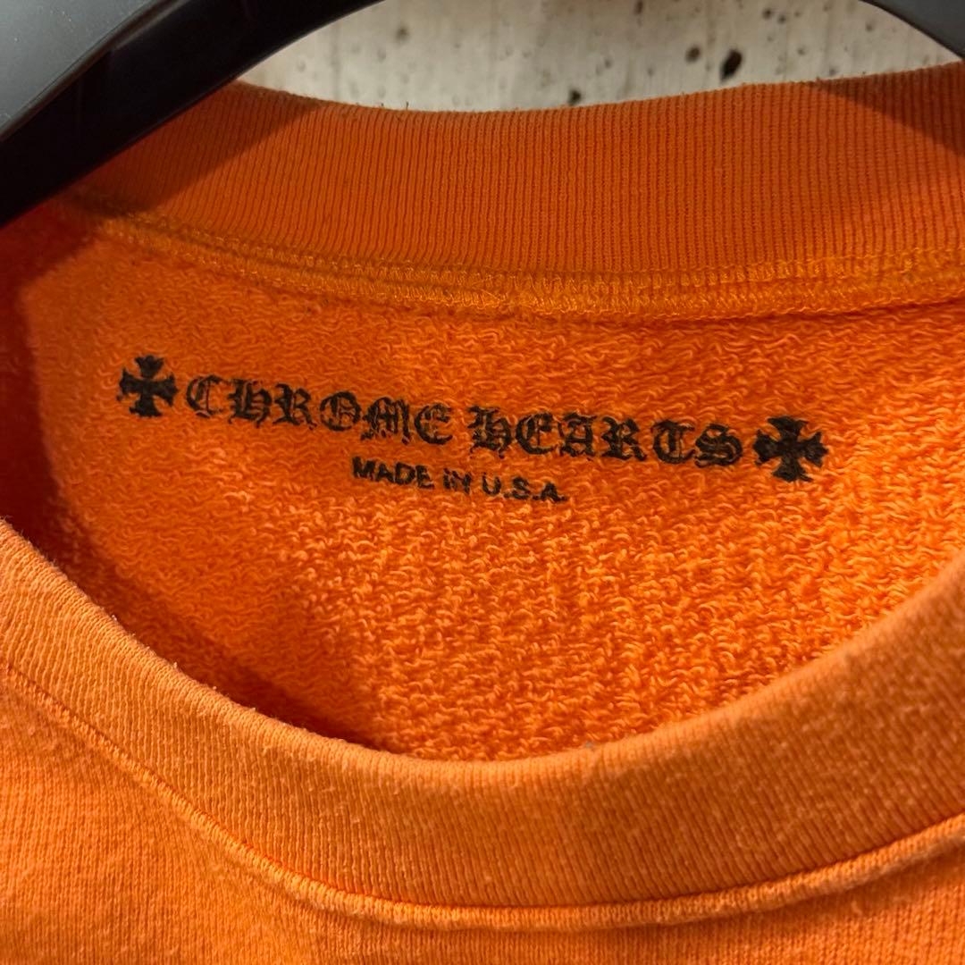 CHROME HEARTS オレンジ トレーナー