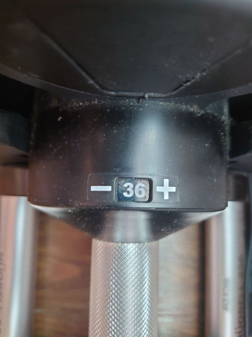 正田 引取限定 NUOBELL 可変式ダンベル 36kg 2kg刻み