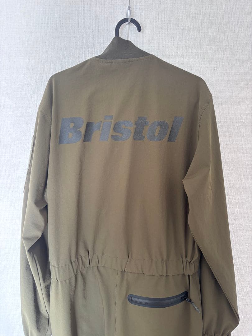 Bristol オリーブ オーバーオール