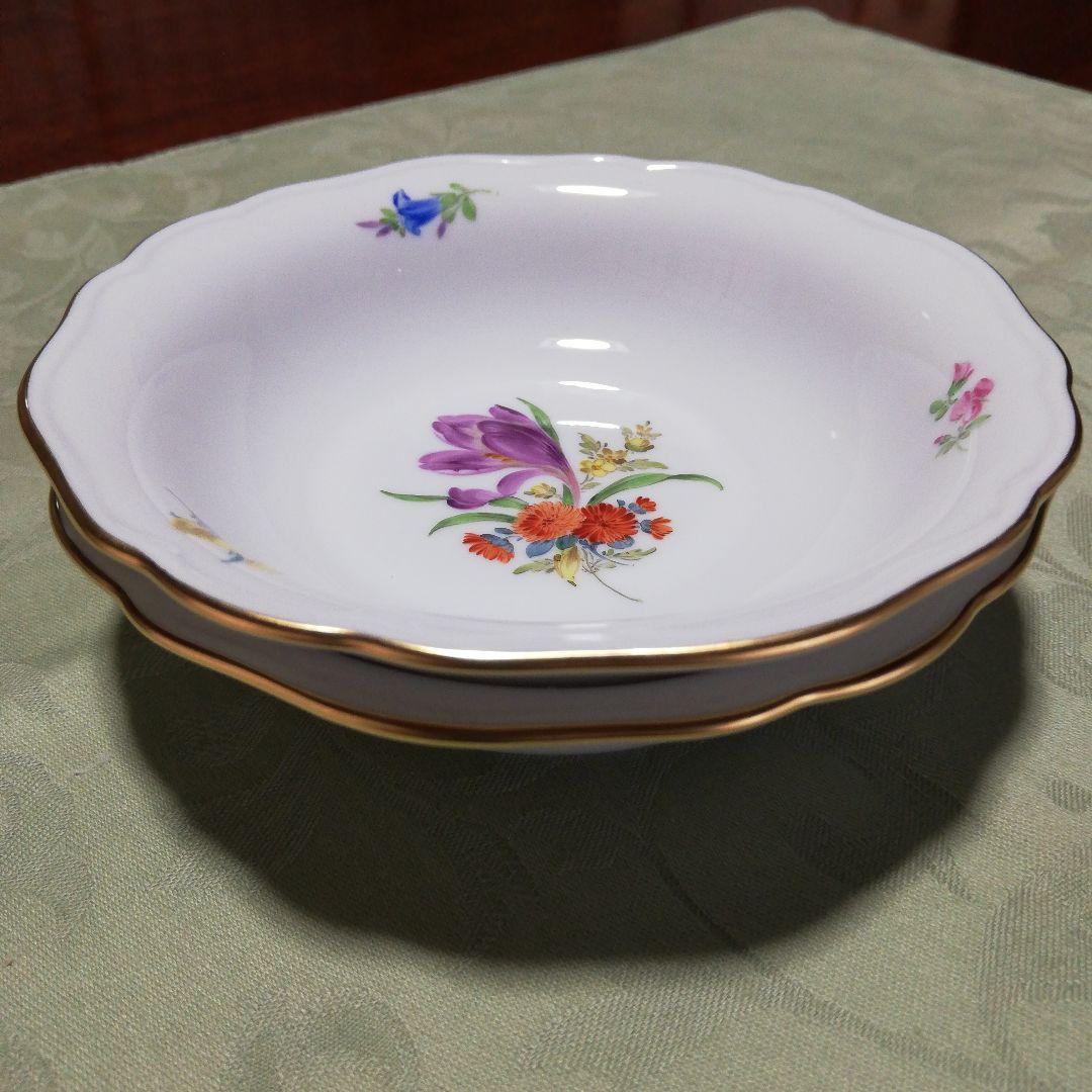 希少✨️ マイセン ベーシックフラワー 小鉢 深皿 ２枚セット 新品未使用