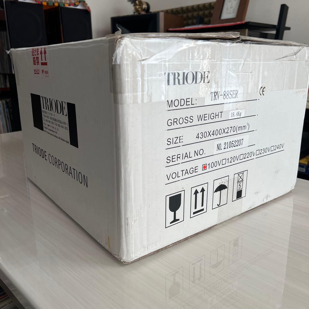 TRIODO TRV-88SER（KT88AB級プッシュプルプリメインアンプ）