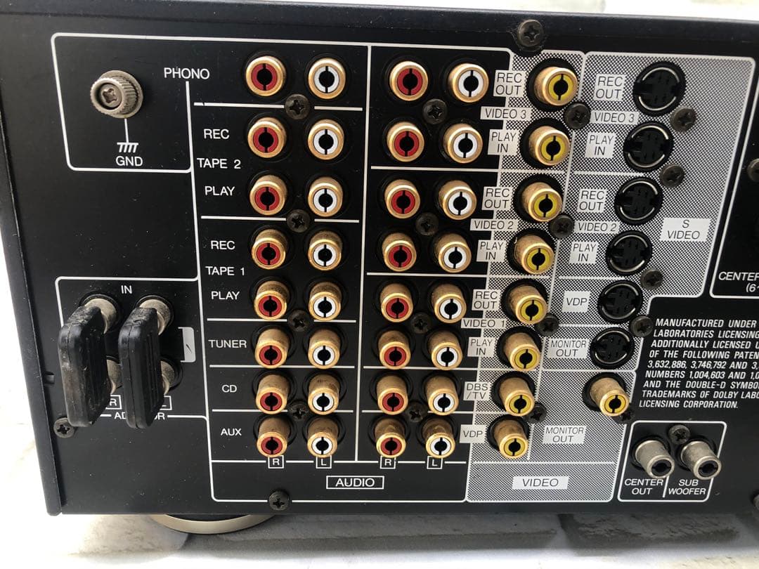 KENWOOD/KA-V6000/サラウンドアンプ通電のみ(A90)