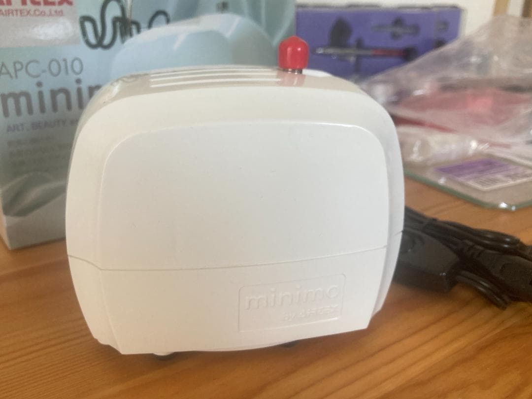 ★エアブラシ & ネイルアートセット★ARITEX minimo コンプレッサー