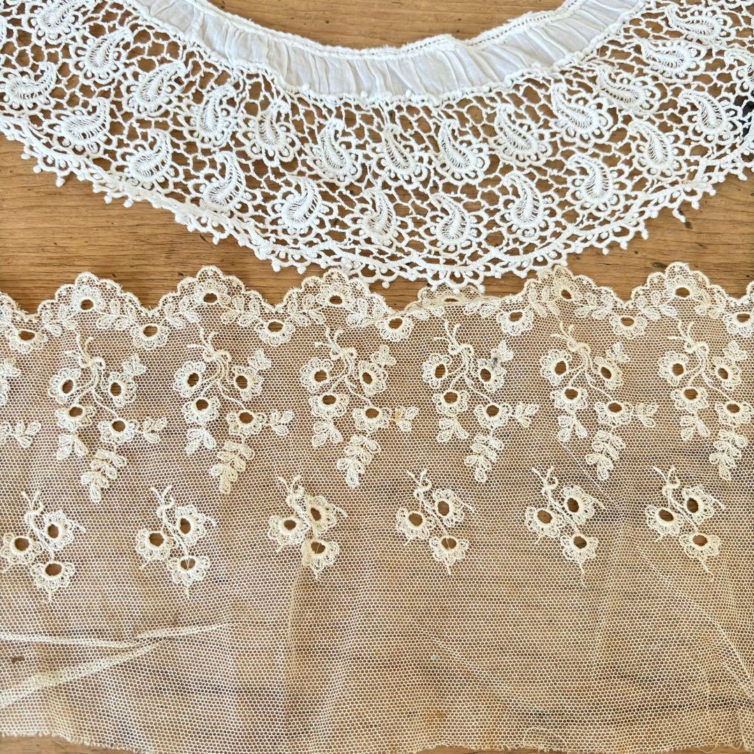 フランスアンティークレース.ハンカチ色々セット