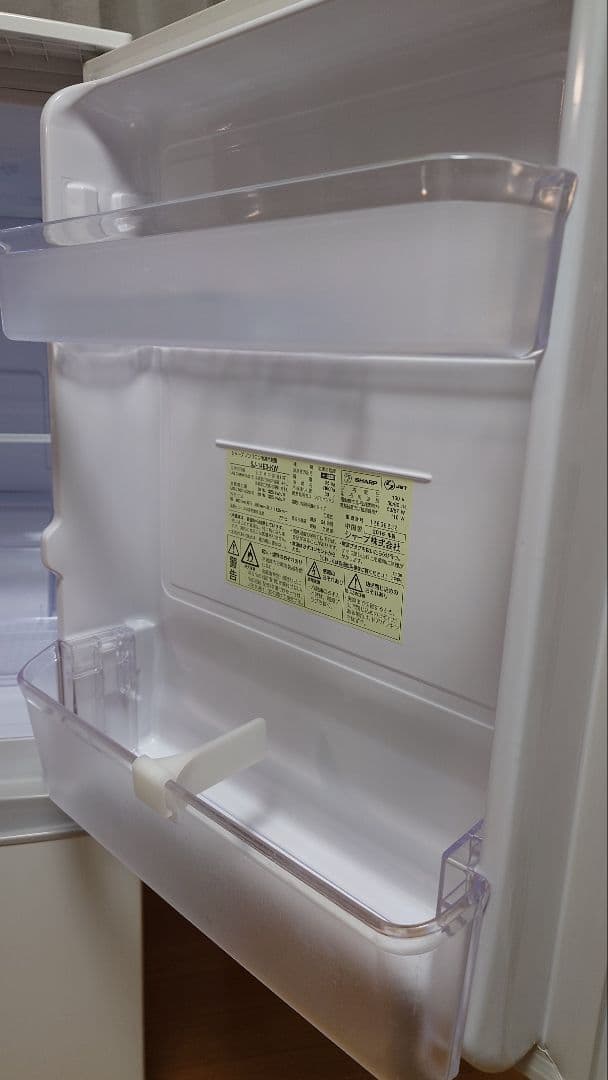 SHARP 冷蔵庫 SJ-14E3-KW