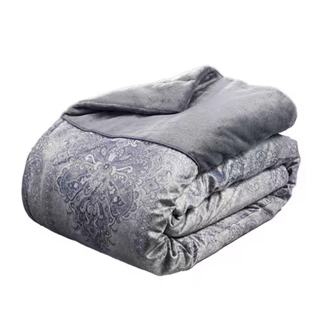 モリリン エクセルラベル羽毛布団 シングル ネイビーブルー JEF900SE