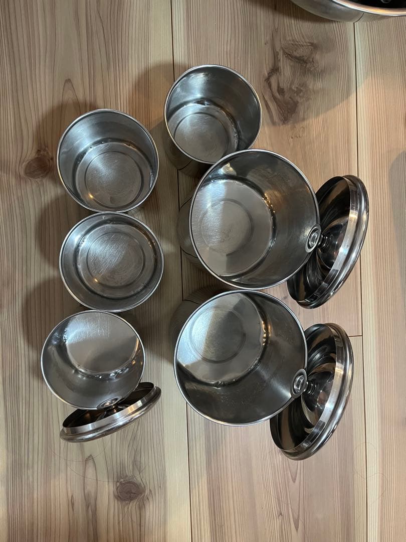 ステンレス製調理器具セット　rainbow nalu プロフ必須。　専用