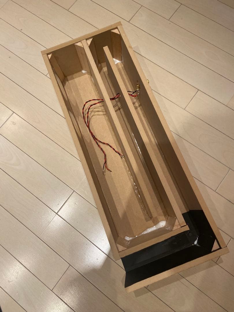 フォステクスフルレンジ2発使いバックロードホーン自作スピーカー