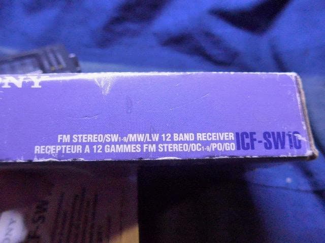 美品ソニーラジオの名品です。SONY ICF-SW10 ワールドバンドレシーバー