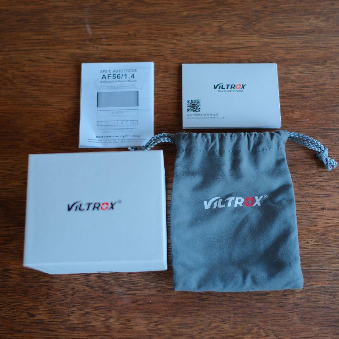 VILTROX AF 56mm F1.4 STM Xマウントレンズ