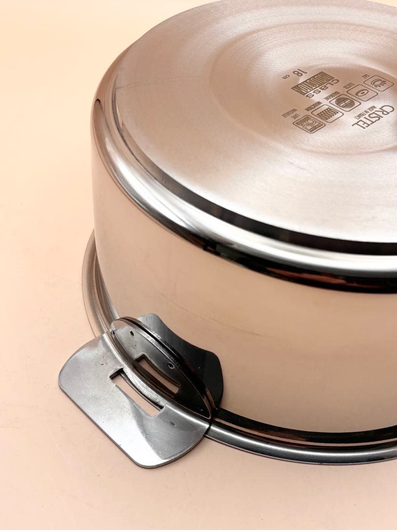 18cm CRISTEL クリステル　グラフィット 深鍋