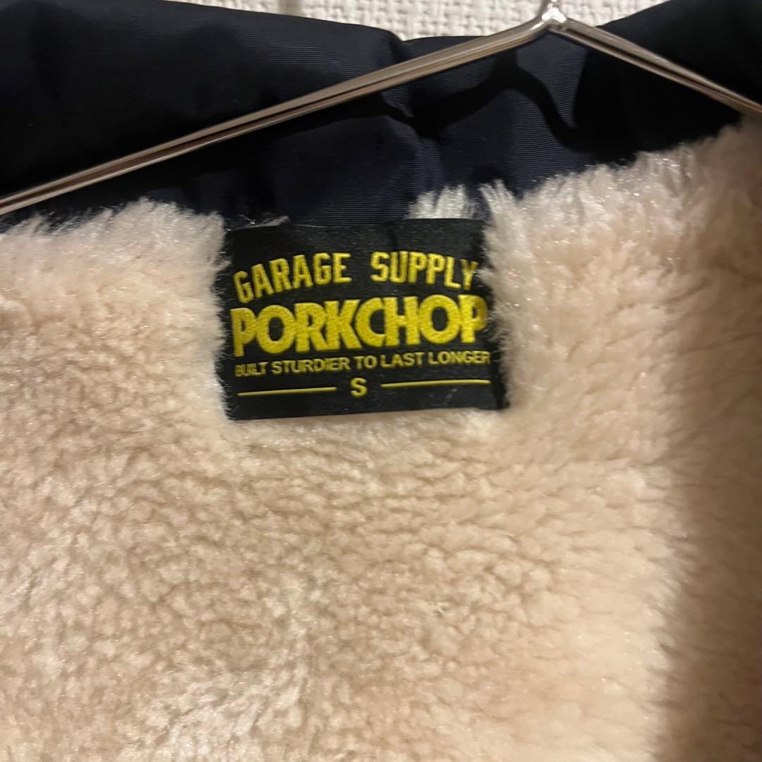 PORK CHOP ネイビー コーチジャケット　ポークチョップS