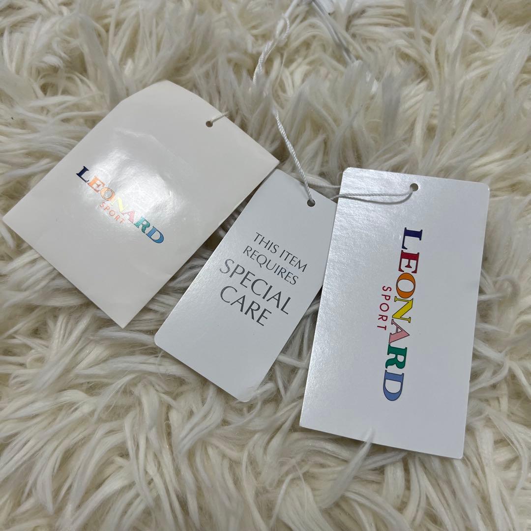 【新品未使用タグ付き】レオナール　ナイロンジャンバー