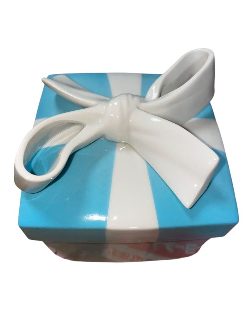 『箱付き未使用』ティファニー・ブルーリボン ボックス小物入れ