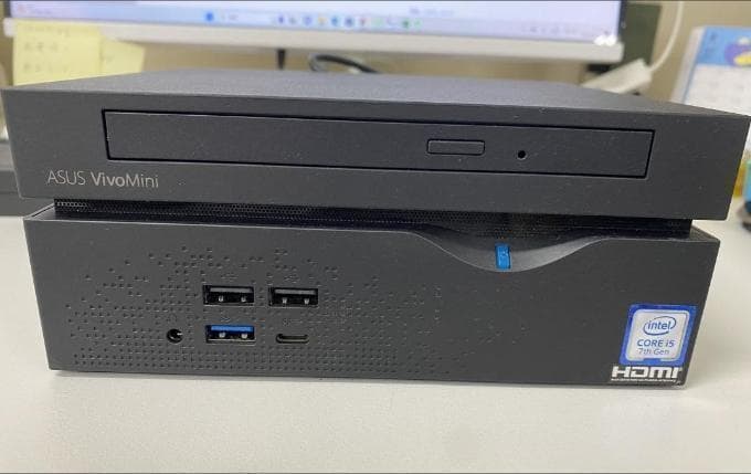 ミニPC ASUS VivoMini VC66 Core i5 7400 3GHz