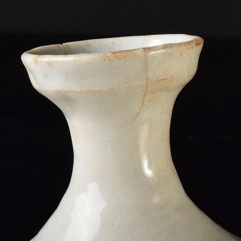 朝鮮美術　李朝　高麗白磁　徳利　V　R7998