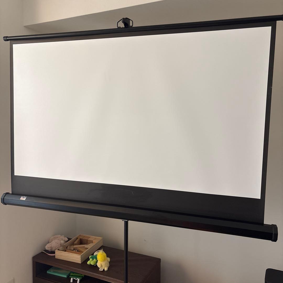 PropVue プロジェクター 自立　スクリーン スタンド付き 60インチ