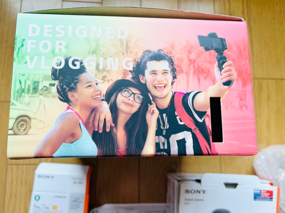 VLOGCAM ZV-1・ シューティンググリップ・バッテリー2個 送料込み