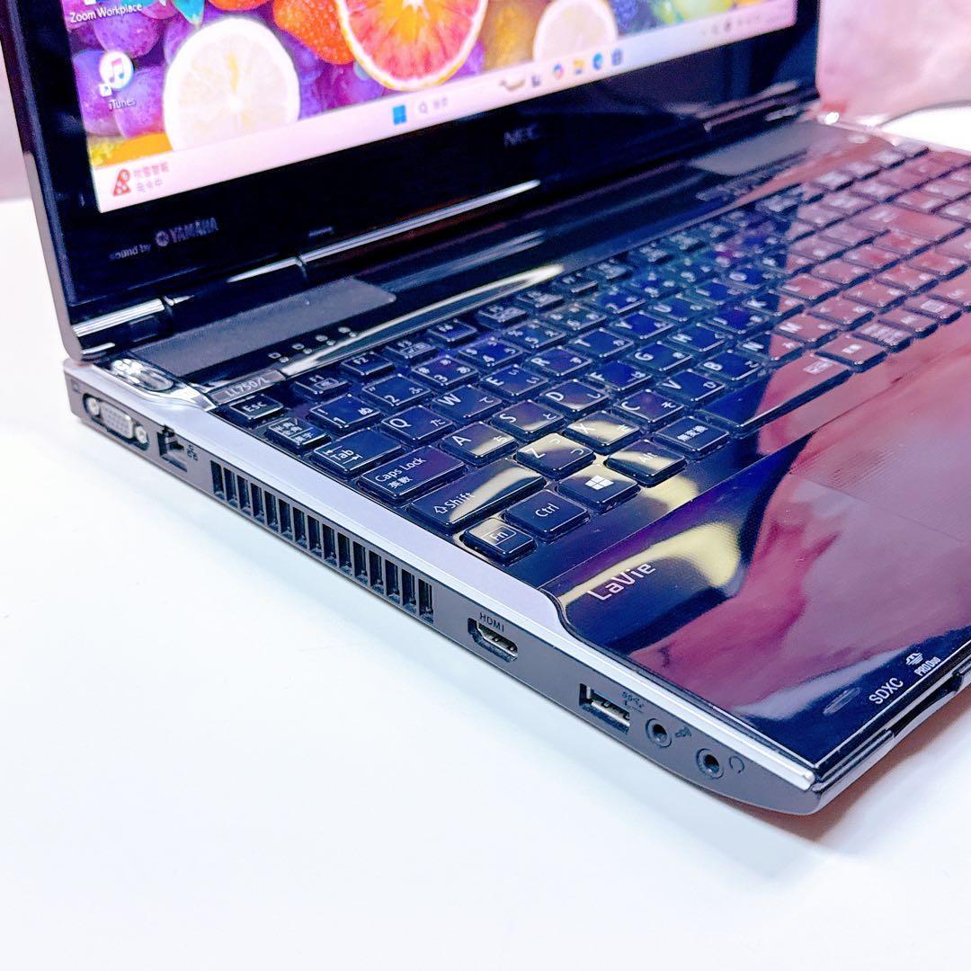 新品SSD＆i7搭載で爆速❤️windows11ノートパソコン カメラオフィス