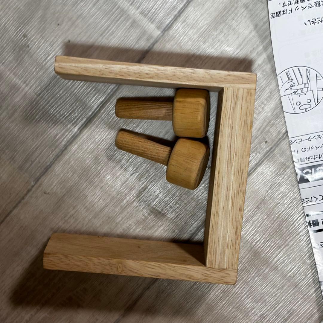 中居木工 折りたたみスノコベッド シングルサイズ　天然木