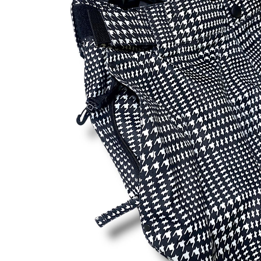 定価10.6万 L パーリーゲイツ 千鳥格子柄 スノーウェア スノボ 上下セット