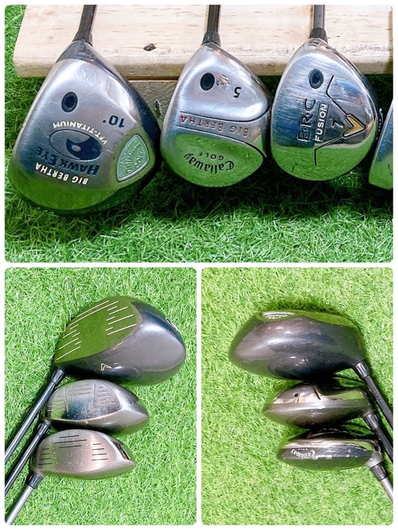 H9 キャロウェイ　初心者オススメ　ゴルフクラブセット　メンズ　12本