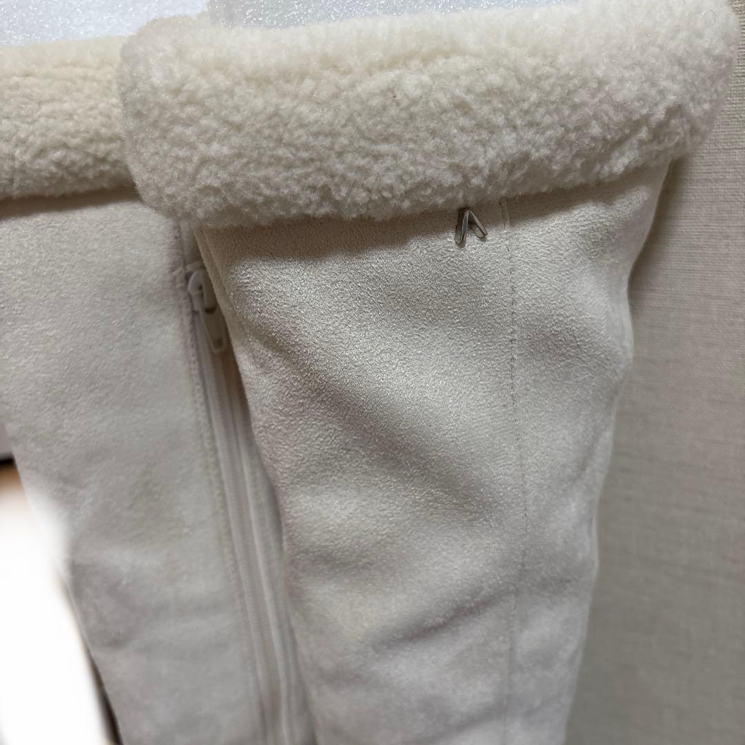 靴 andmary sophy boa boots