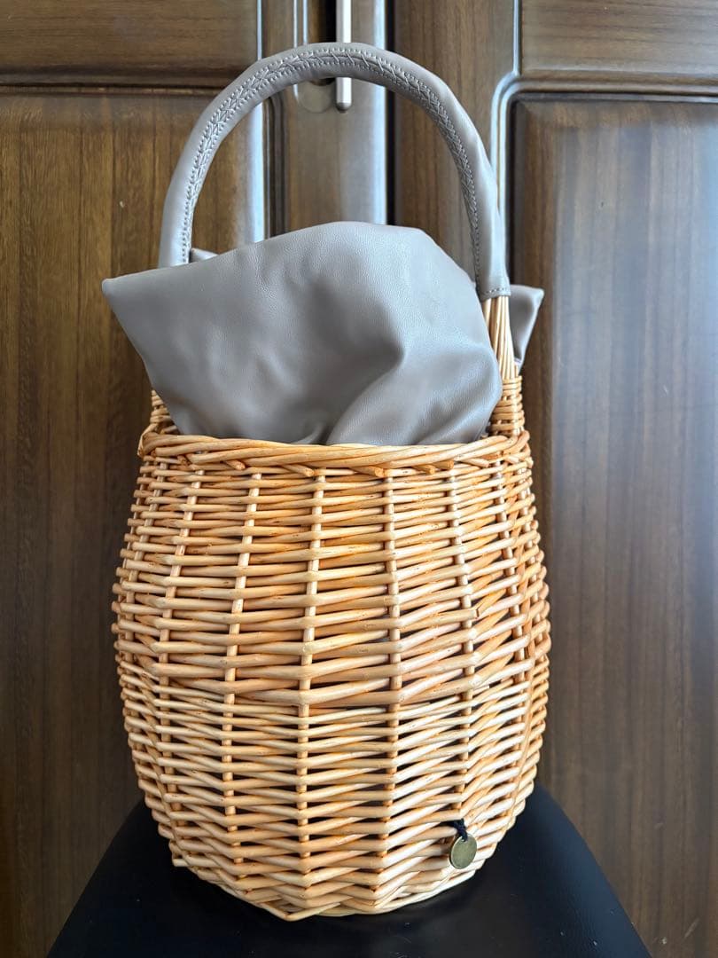 Demodee かごバッグ ソフトクリーム