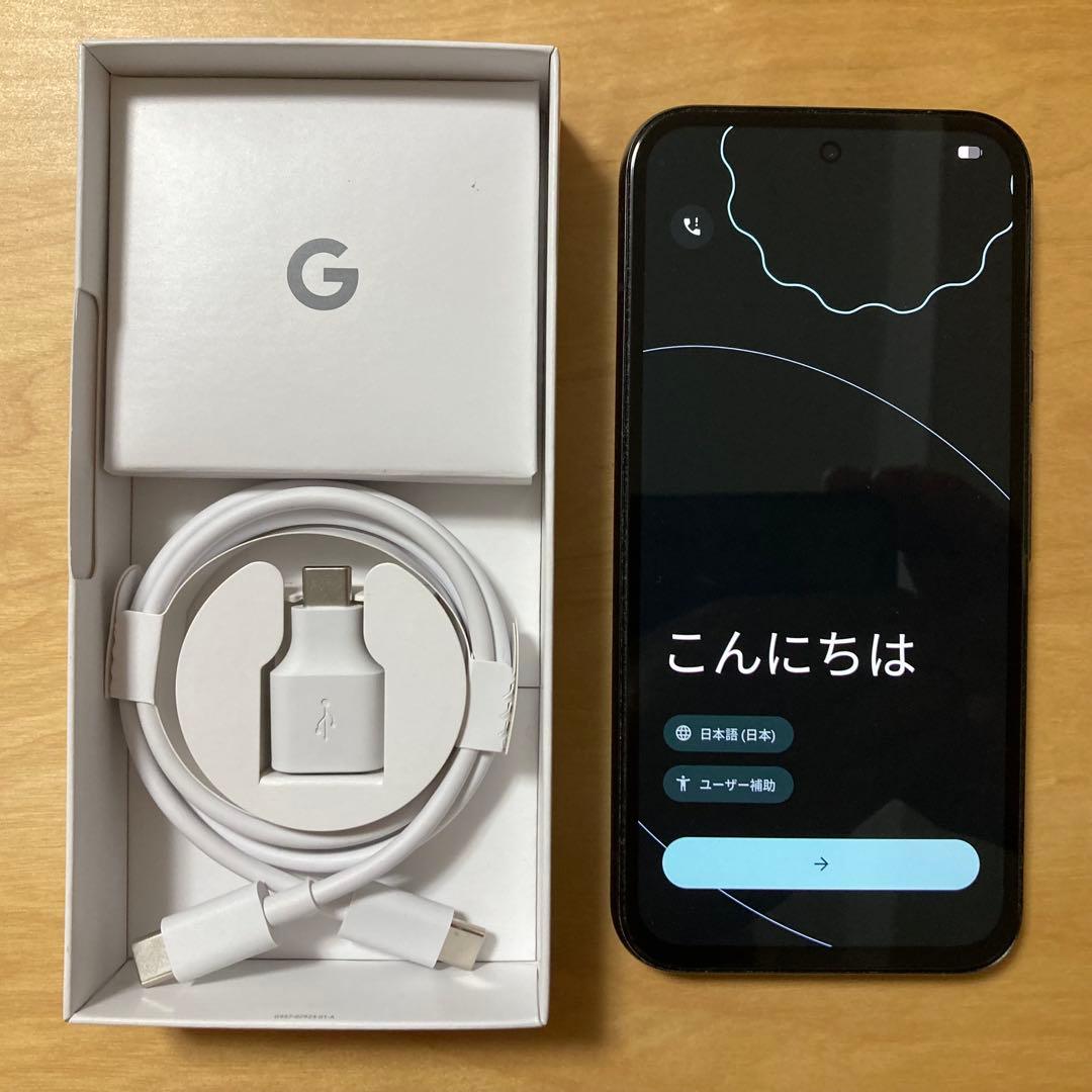 （美品）Google Pixel8a Obsidian 128GB