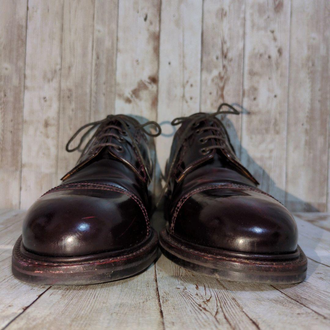 【Jalan Sriwijaya】ストレートチップ☆バーガンディ☆ダイナイト