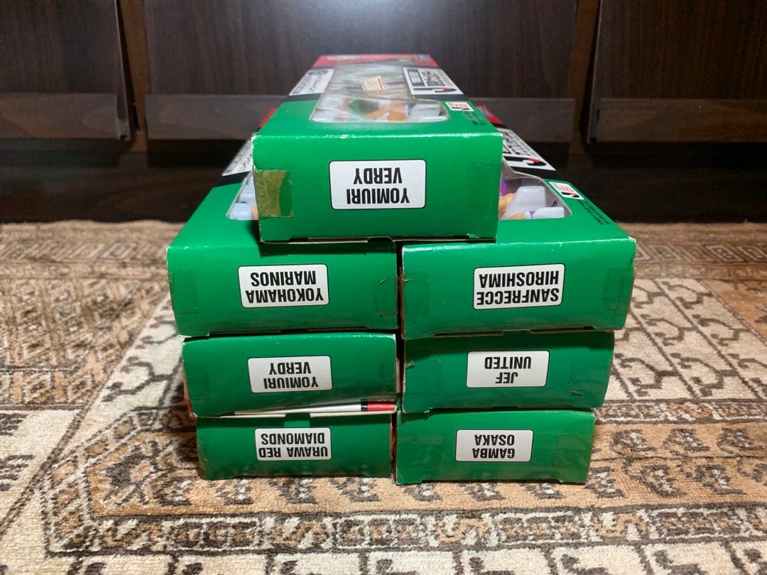 未開封 エポック社 Jリーグ スーパーサッカープレイヤー DX•JBタイプ 6種