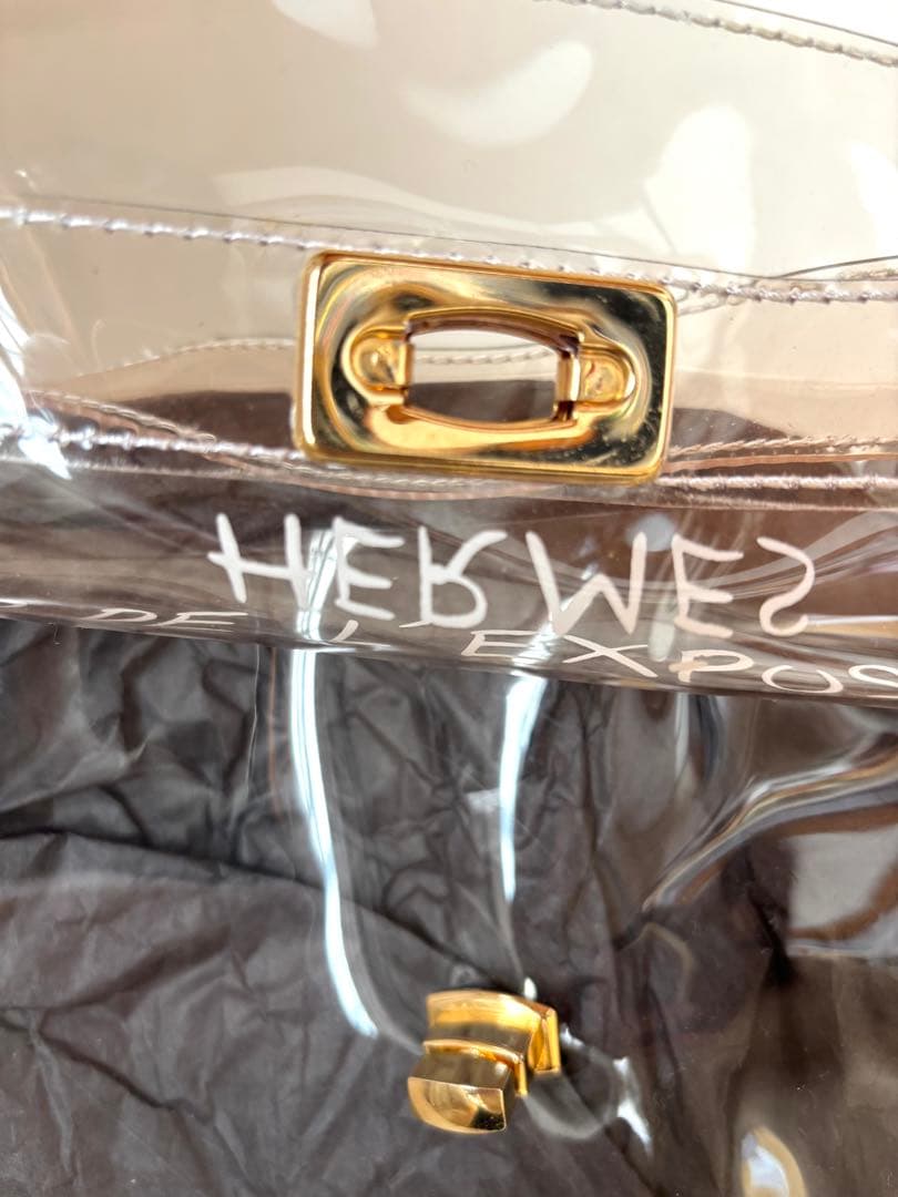 HERMES ケリー ビニール 不思議の国 エルメスへの旅展限定